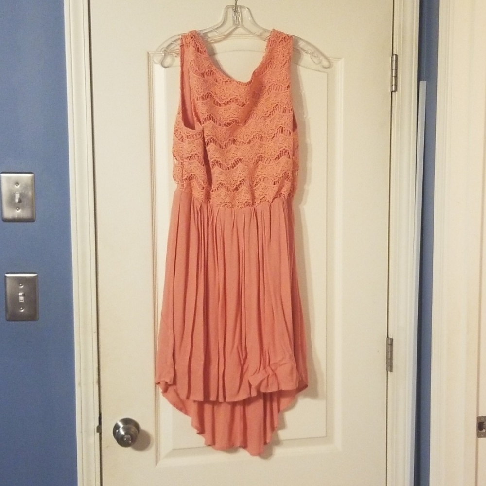 Alya pink sleeveless dress